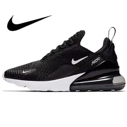 Оригинальная продукция Nike AIR MAX 270 для мужчин's кроссовки Открытый Спорт Прочный Бег Спортивная обувь Прогулки Новое поступление 2018 года для