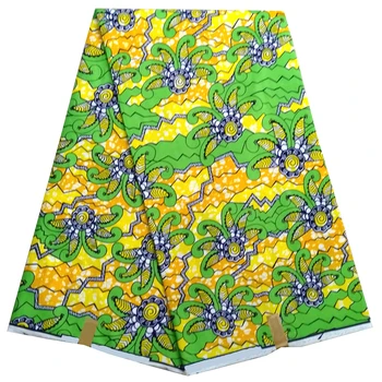 

Best Quality Sewing Material for Dress 2019 New Ankara African Printing Wax Fabric Guaranteed Real Dutch Wax 100% Cotton 6yards