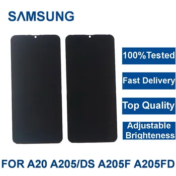 

100%Tested 6.4'' LCD For SAMSUNG Galaxy 2019 A20 A205/DS A205F A205FD A205A LCD Display Touch Screen Digitizer Assembly