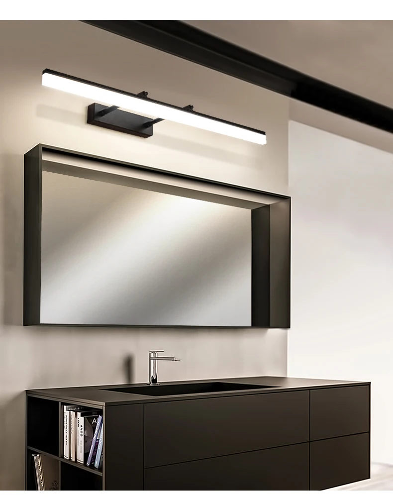 New Arrivals Modern LED Wall Lamps For Bedroom Bedside Light Stairway Adjustable Bathroom Wall Light Sconces L40 60 80 100cm
