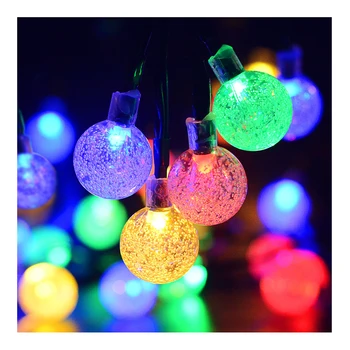 

led string lights fairy garden solar outdoors neonlampy do ogrodu terraza y jardin decoracion navidad mariage lampki de colores
