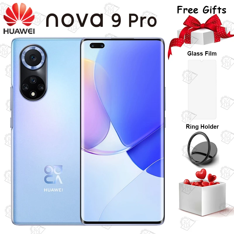 New Original Huawei Nova 9 Pro Mobile Phone 6.72 Inch 8G+128G Snapdragon 778G HarmonyOS 2.0 100W Super Charger Smartphone|Cellphones| - AliExpress