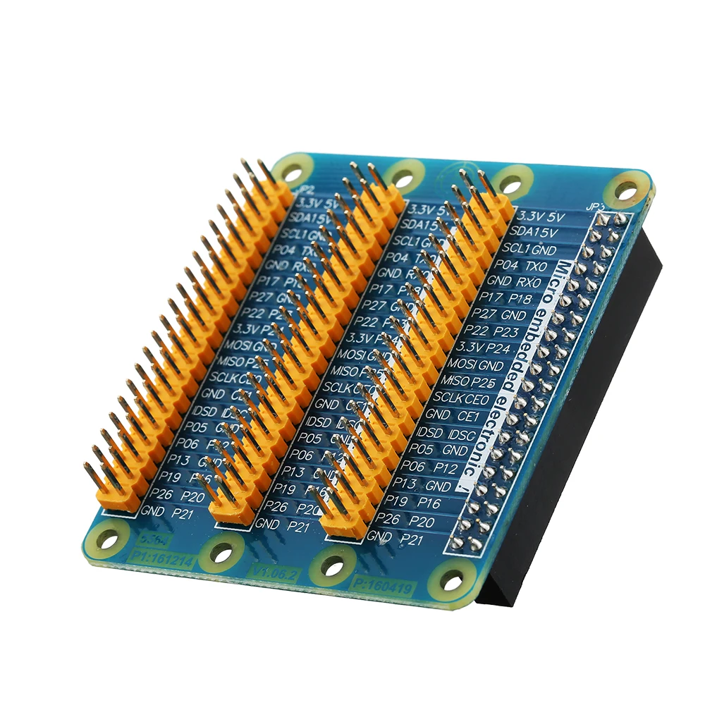 Плата расширения для Raspberry Pi версии 2/3/B+ GPIO последовательный порт плата расширения