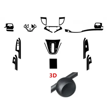 

3D Sticker Carbon Inner Gear Panel Water Cup Left-hand drive Brand new