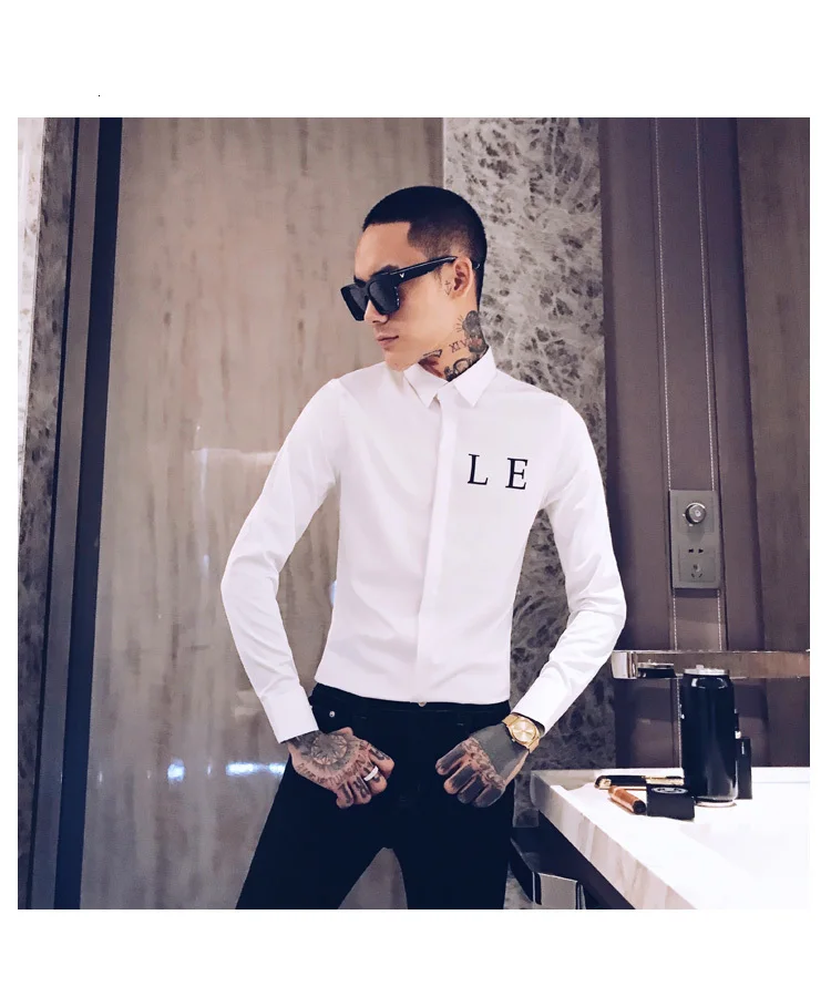 Мужская рубашка с принтом орла, модная, Camisa Hombre, повседневная, приталенная, Мужская Уличная рубашка с животными, Camisas Hombre, смокинг для ночного клуба