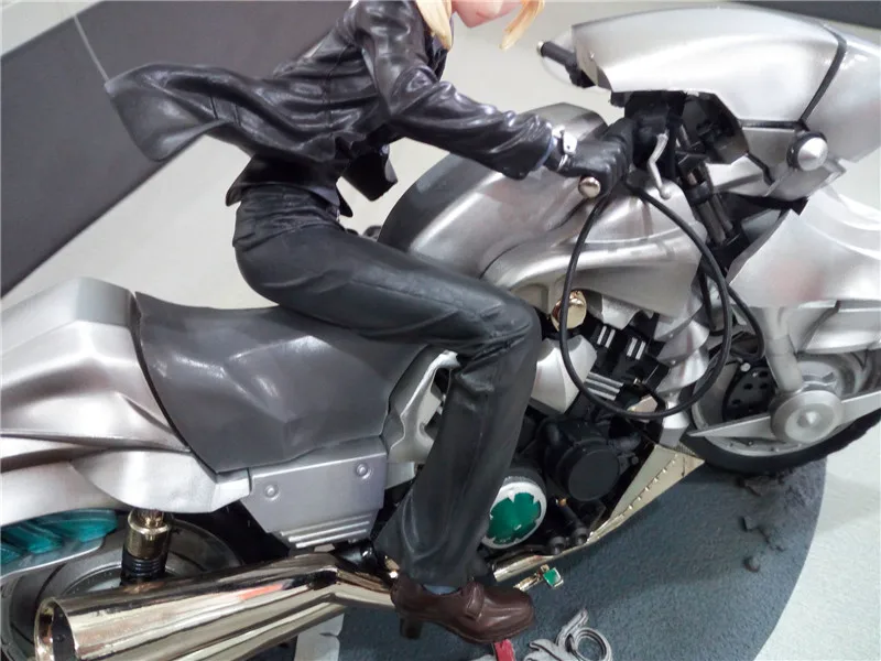 Аниме Fate/stay Night мотоциклетный костюм Saber Arutoria Pendoragon модный мотоцикл окрашенные фигурки модель игрушки кукла подарок