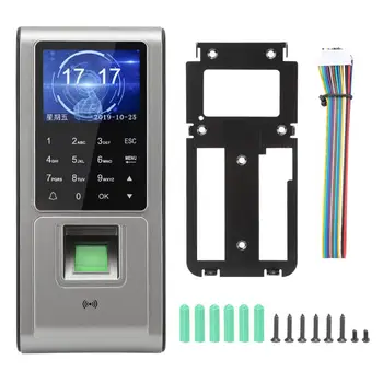

Access Control ID Card Fingerprint Reader Employee Recorder Device Attendance Registration System