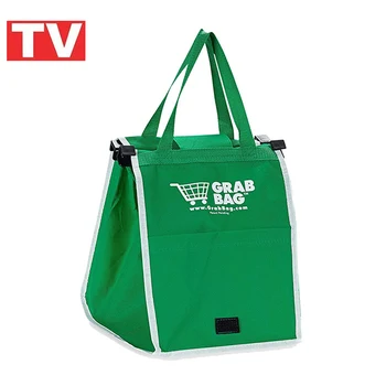 

TV Products GRAB BAG Shopping Bag Supermarket Shopping Bag Green Environmental Protection Bag Green Shopping Bag