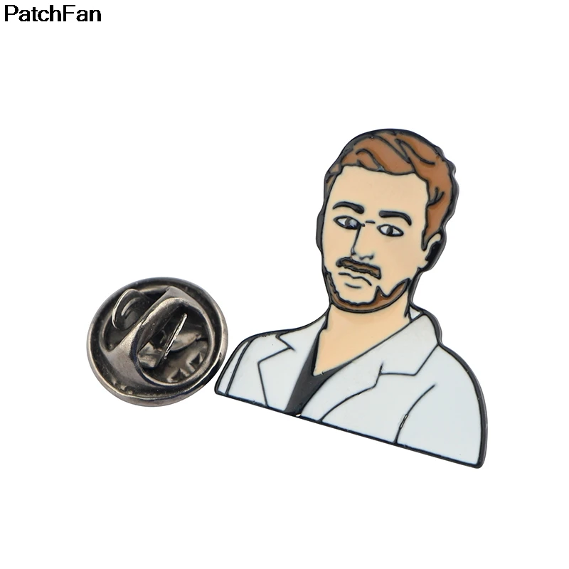 A2441 Patchfan серый Анатомия модный горячий Забавный Шарм милый мультфильм булавки дети Мужчины Леди Броши Одежда Аксессуары Ювелирные изделия значки