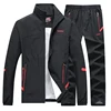 New Men's Sportswear Casual autumn Tracksuit Men Two Pieces Sets Jackets + SweatPants Joggers Track Suit Running men clothing ► Photo 3/5