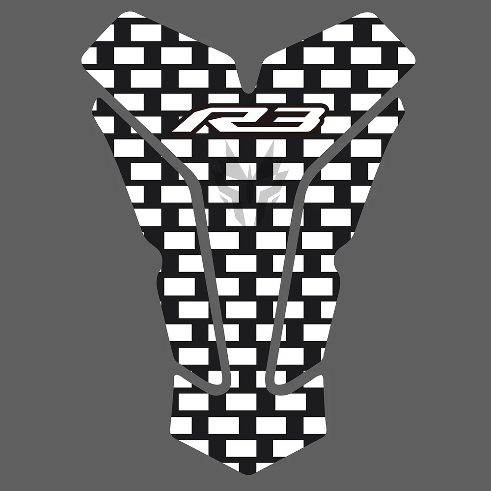 

3D Motorcycle Tank Pad Protector Stickers Case for Yamaha R3 YZF-R3