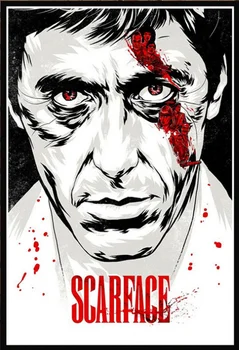 

painting by numbers colorings pictures by numbers with AL PACINO SCARFACE Gangster diy oil paint acrylic paint wall decoration