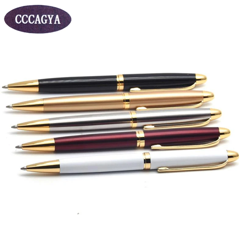 Free Shipping CCCAGYA A006 new Five-color metal quality ball-point pen Office & School Pens, Pencils & Writing Supplies Gift Pen