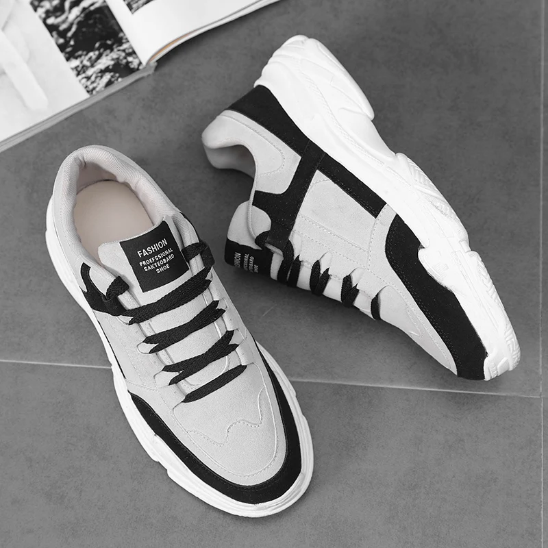 2019 Брендовые мужские кроссовки смешанных цветов мужская обувь на платформе со