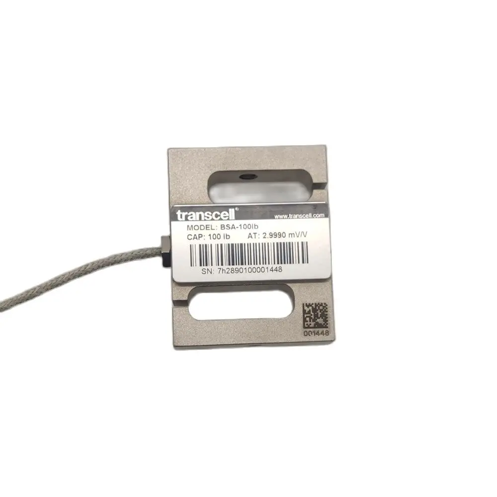 

Original Transcell Load Cell BSA-50IB 100IB 250IB Weighing Load Cell For Tensile Testing Machine S-Type