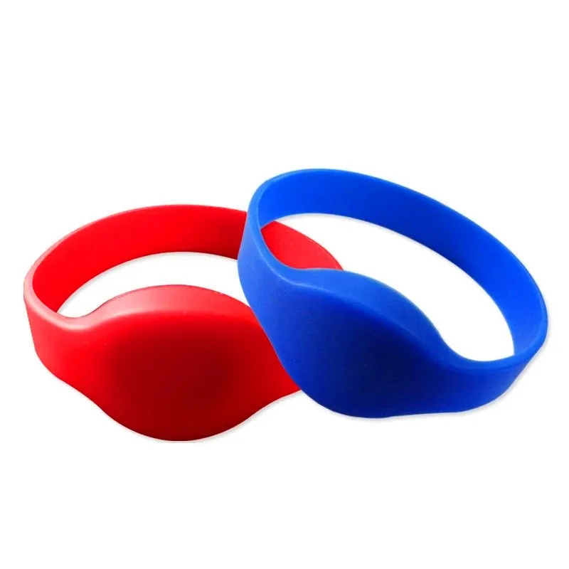 13.56MHz S50 Silicone Waterproof Wristband Watch Type RFID IC Bracelet For Access Control Card 1pcs | Безопасность и защита