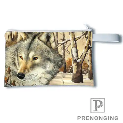 Coin Purse Изготовленный На Заказ волк(2) кошелек с рисунком изменить кошелек молния нулевой кошелек телефон Сумки для ключей модный небольшой женский кошелёк#19-01-22-3-160 - Цвет: Coin Purse