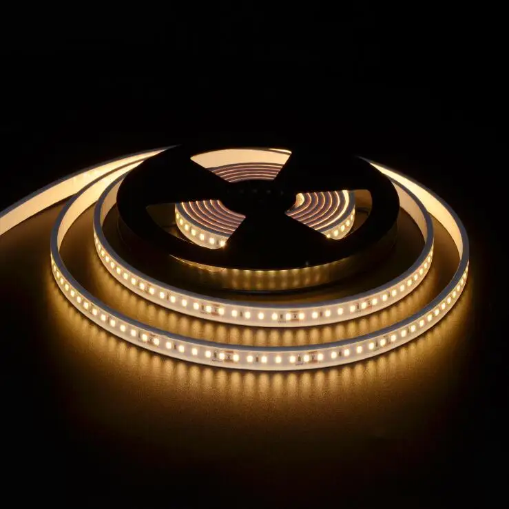[Seven Neon] DC24V 24W IP67 трубка Водонепроницаемая 120led/M Белый/теплый белый сильный яркий светодиод SMD 5050 Гибкая светодиодная smd лента
