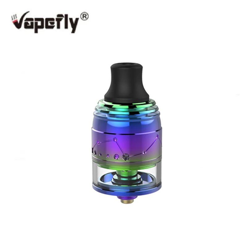 Vapefly Galaxy MTL Squonk RDTA Танк уникальная винтовая AFC система и анти-нагрев дизайн с емкостью 2 мл электронная сигарета vape танк