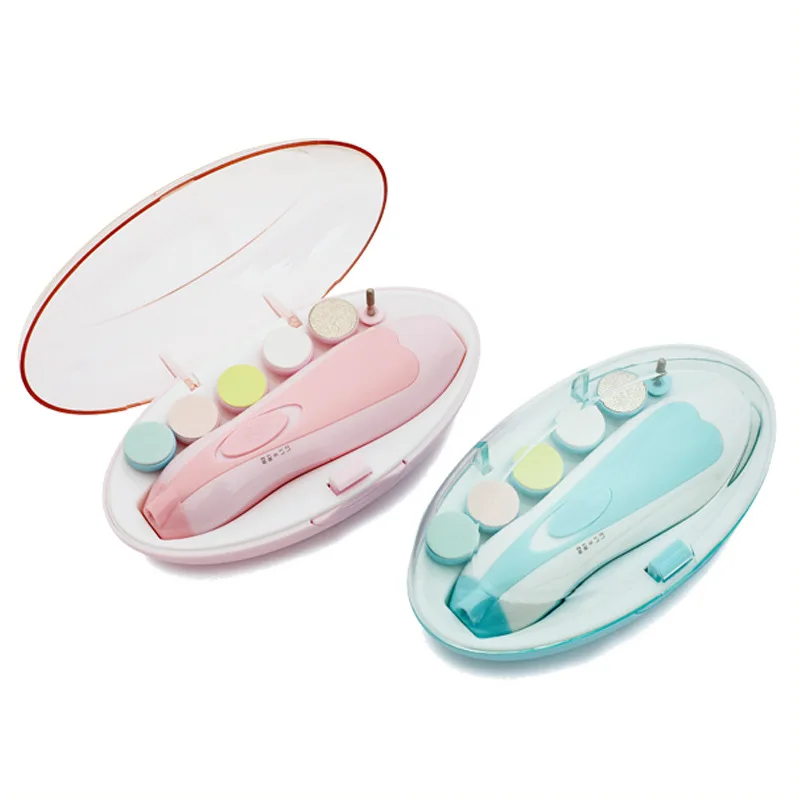 

Baby Trimmer Portable Electric Safe Nail Clipper Cutter Manicure Pedicure Clipper Kids Infant Nail Scissors Baby Care