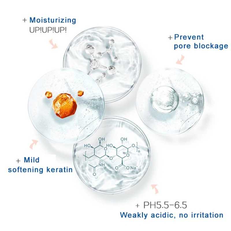 Effective Pores Shrinking Serum Firming Skin Long-lasting Moisturizing Remove Blackheads Acnes Face Serum
