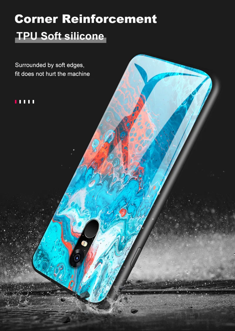 Роскошный чехол для Xiaomi A1 A2 Lite 5X 6X закаленное Стекло Чехлы для телефона Redmi 4X 5Plus 5A 6 6A 7 Go S2 Y3 для Redmi Note 6 7 премьер-профессионал Funda