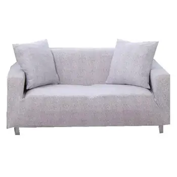 

Solid Color Elastic Sofa Cover Spandex Modern Polyester Corner Sofa Couch Slipcover Chair Protector Living Room 1/2/3/4 Seater