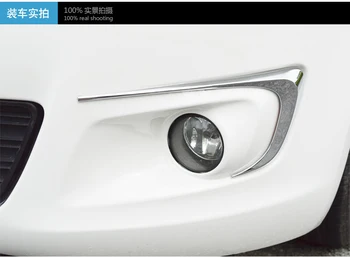 

ABS plating Front fog lamp cover stainless steel Tail lights for 2014-2016 Citroen Elysee C-Elysee Car styling