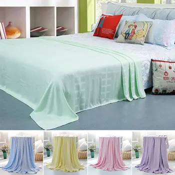 

Car Seat Throws Travel Quilt Washable Anti- Microbial Bamboo Fiber Sleeping Supplies Bed Sheet Couch Throw Summer Blanket