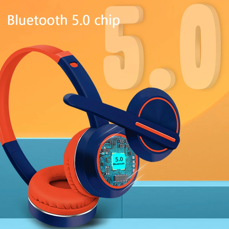 AKZ-K25 WIireless Bluetooth Headphones Over-head Gaming Headset With Micphone Bass Sound Compatible PC Laptop PS4 | Электроника