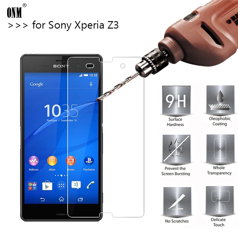 2.5D 0,26 мм 9H Премиум Закаленное стекло для sony Xperia Z3 D6603 D6653 Защитная пленка для sony Z3