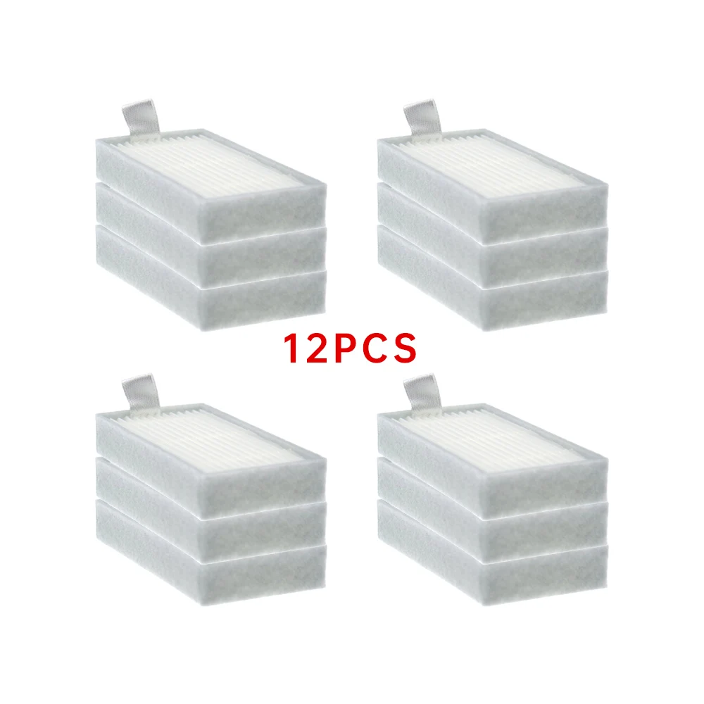 12pcs HEPA Filter for iLife V5 V3+ V5PRO for ECOVACS CR130 cr120 CEN540 CEN250 ML009 CHUWI V3 Vacuum Cleaner accessories Parts
12pcs HEPA Filter for iLife V5 V3+ V5PRO for ECOVACS CR130 cr120 CEN540 CEN250 ML009 CHUWI V3 Vacuum Cleaner accessories Parts