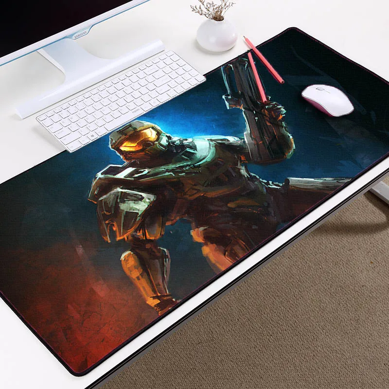 A5 Halo серии размер для 400x800x2 мм коврики для мыши видеоигры Halo 5 Master Sergeant Настольный коврик с узором коврик для мыши - Цвет: A5
