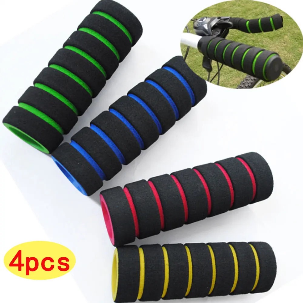 

Motorcycle bicycle bicycle motorcycle modified handle sponge set hand handle set battery car sponge set grip
