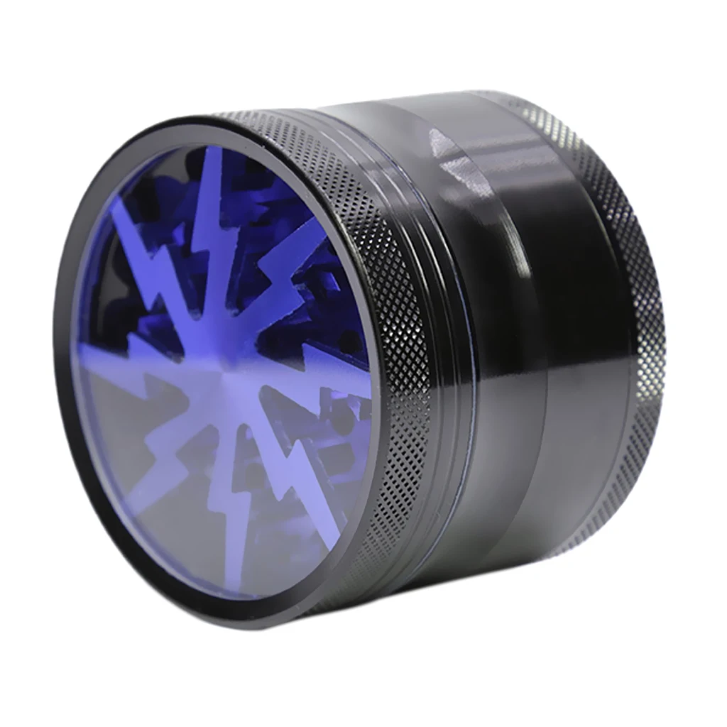 Metal Tobacco Grinder 63mm Diameter Weed Crusher Alloy Herb Grinder-Premium Aluminum