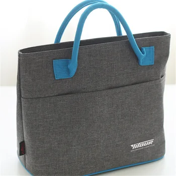 

Aluminum foil thickened portable insulation bag lunch bag new student lunch box bag