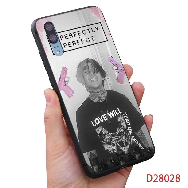 Мягкий силиконовый чехол для телефона huawei honor 9x pro 8x10 20 10 lite 20 pro Rap Singer Lil Peep hellboy Life Cry Baby - Цвет: D28028