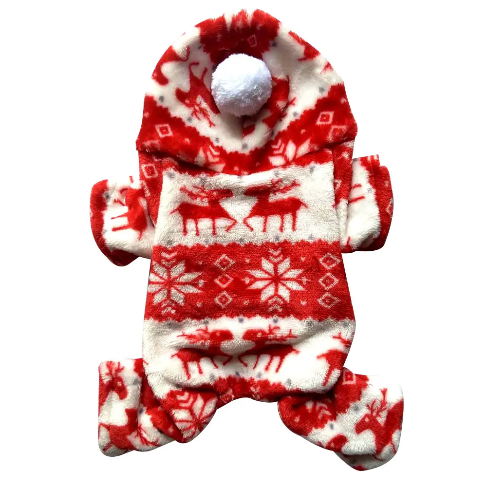 Толстовка для собак куртка маленьких Одежда животных пальто костюм щенка теплая