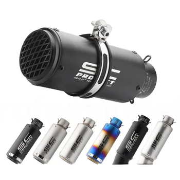

Motorcycle Exhaust Pipe 36mm to 51mm Stainless Steel For SUZUKI gsx 250r dl 250 650 gsr400 For HONDA cbr 400r 500r 600rr