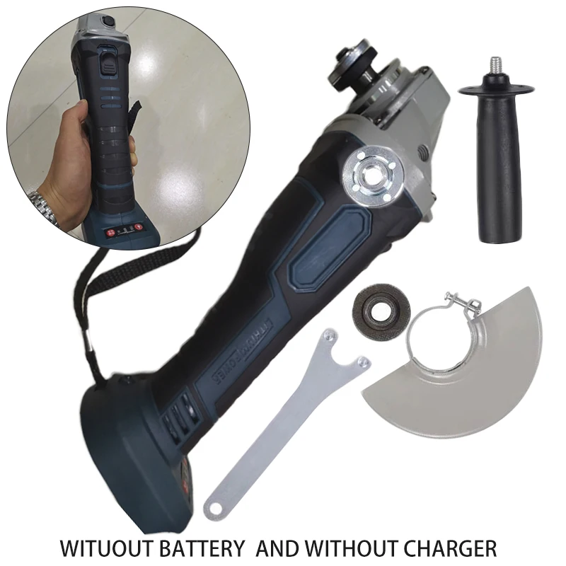 

218VF Electric Brushless Rechargeable Angle Grinder Kit For Polishing No Battery