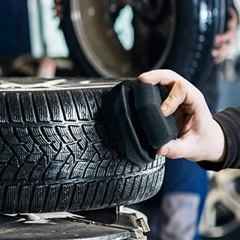 

Car Professional Polishing Handheld Tire Honeycomb Waxing Sponge Wheel Washer Tyre Tire Dressing Tools Hex Grip Applicator