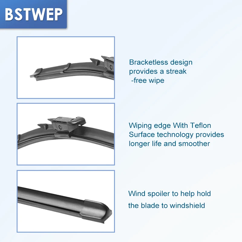 BSTWEP стеклоочистителей для BMW серий 4 F32 F33 F36 418i 420i 428i 430i 435i 440i 418d 420d 425d 430d 435d M4 Comp GTS