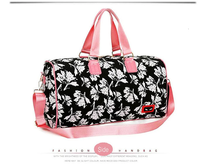 New Flowers Women Gymtas Yoga Bolsa Waterproof Sports Bags Shoes Men Gym Bags For Training Bag Tas Fitness Travel Sport Handbag