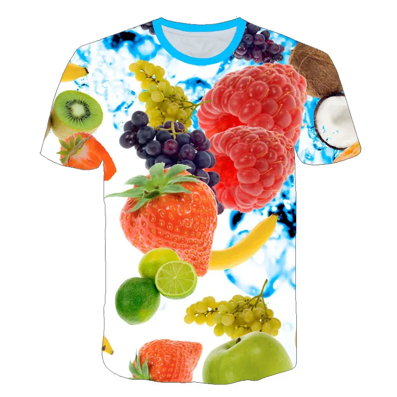 Lemon fruit pattern 3D printed t shirt women 2019 summer tops New mens womens casual funny vogue Aesthetic tshirts plus size 5xl