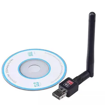 

Portable Mini WIFI USB Adapter MT7601 150Mbps USB 2.0 Adapter Network J8D3 802.11 Card b/g/n LAN Wireless WiFi W7T3