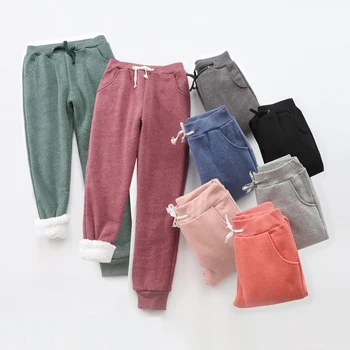 

Women Winter Thick Lambskin Cashmere trousers Warm Thick Lambskin Cashmere Pants Women Loose Harlan Pant Cashmere Harem Pants