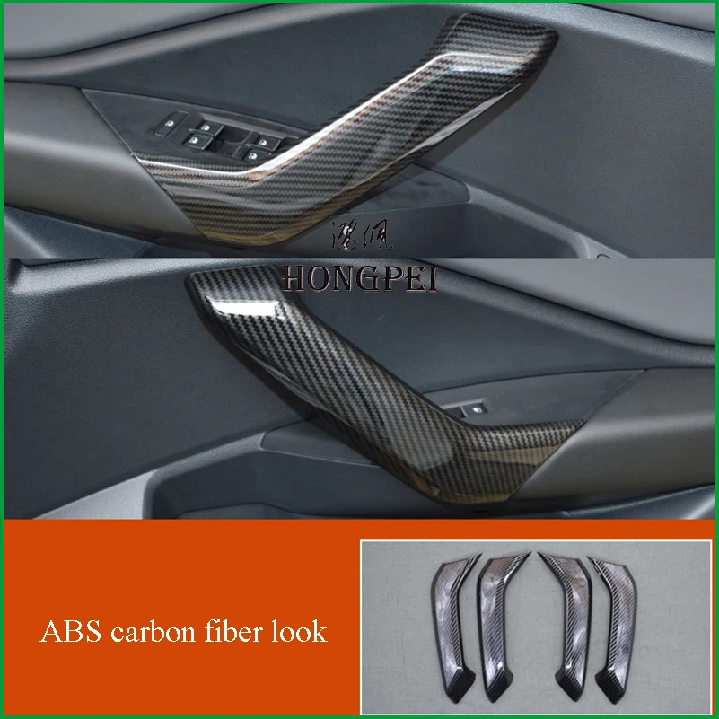 

For Volkswagen VW Jetta MK7 2018 2019 2020 Interior Door Handle Cover Sticker Trim Molding Car Styling Auto Parts
