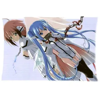 

Anime Sora no otoshimono Throw Pillowcase Characters Heaven's Lost Property Ikaros & Nymph Rectangle Two Sides Cushion Cover