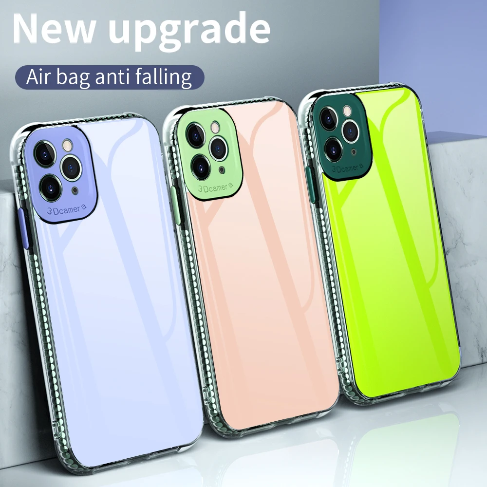 Luxury Phone Cases For iPhone 11 Pro Max Silicone Ultra Thin Soft Back Cover Se 2020 XS X 8 7 Plus coque fundas | Мобильные телефоны