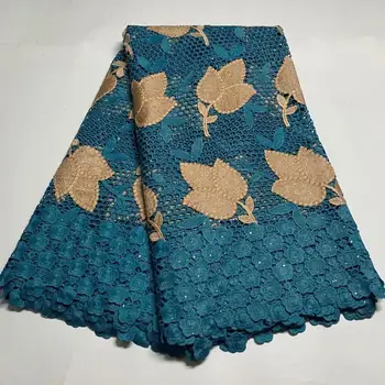 

Latest Nigerian French Swiss Voile Lace In Switzerland For Party 2020 New Design African Guipure Laces Fabric for party dress